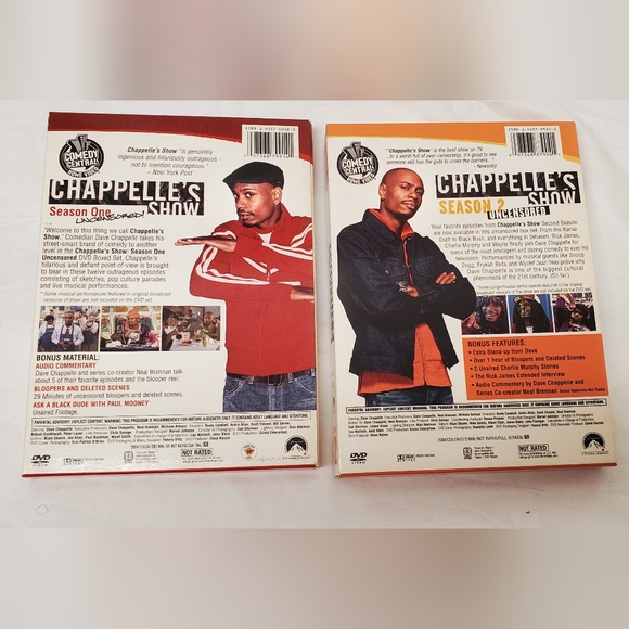 2/$25 Complete Chappelle's show DVD sets - Picture 3 of 5